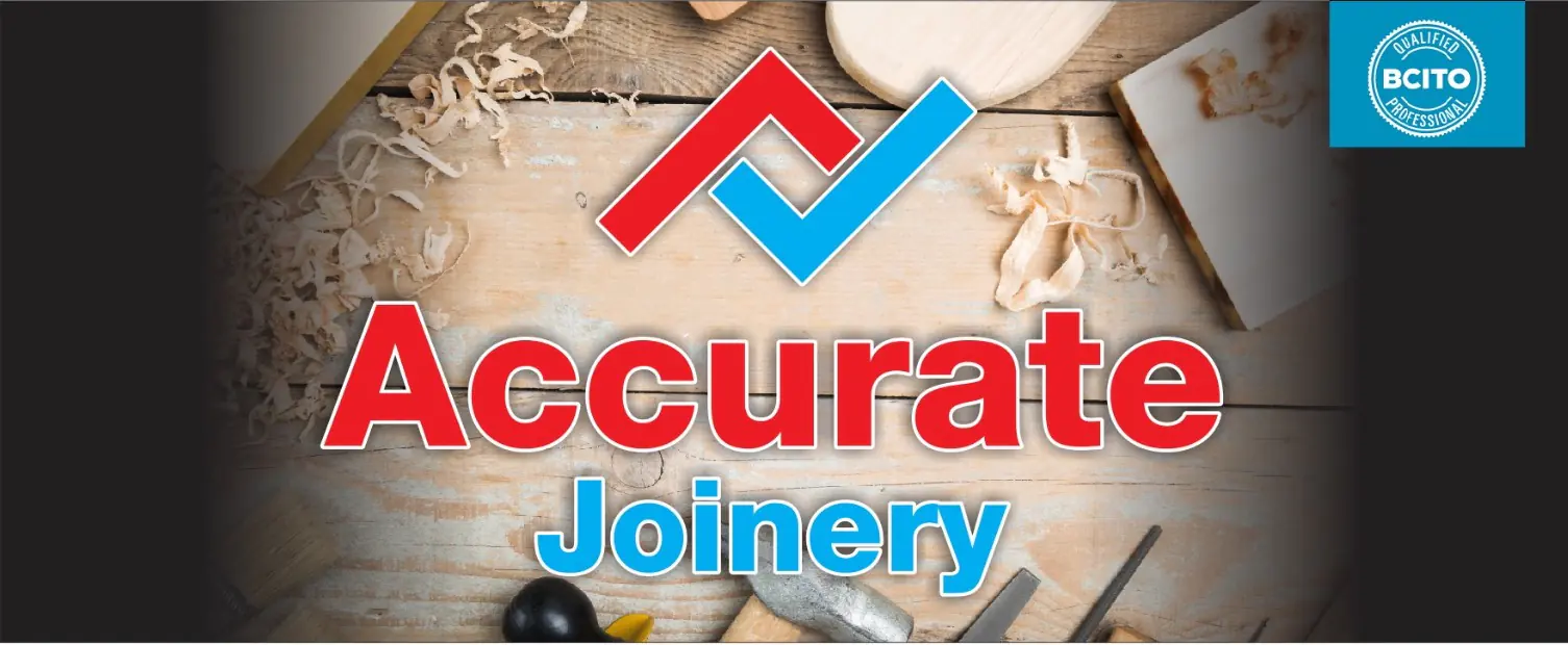 Custom joinery materials prepared in the workshop